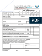 Membership Application Form