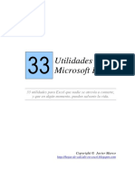 33 Utilidades de Microsoft Excel