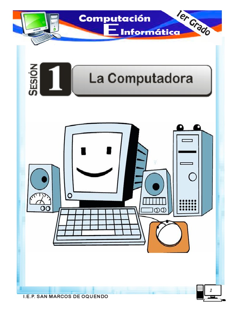 Introducción a la Computación para 1er Grado | PDF | Hardware de la ...
