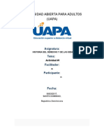 UAPA Historia del Derecho y de las Ideas Actividad #1