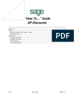 Sage X3 - User Guide - HTG-AP Discounts PDF