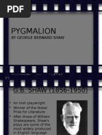 An Introduction to George Bernard Shaw & Pygmalion