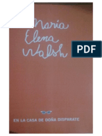 Maria Elena Walsh en La Casa de Doña Disparate Intento 1
