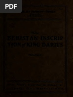 Tolman-The Behistan Iinscriptions of King Darius-1908 PDF