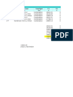 Table: Joint Reactions Joint Outputcase Casetype F1 F2