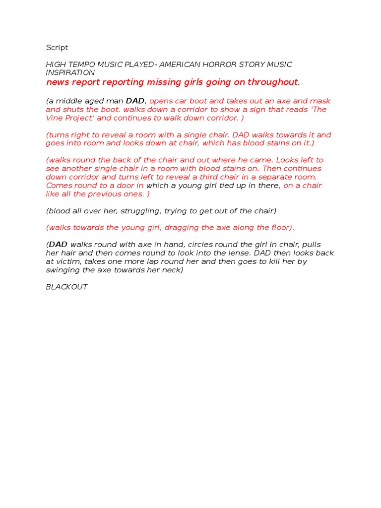 Script Draft 5