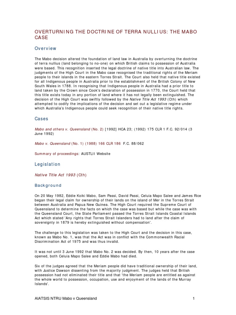 After mabo summary picture