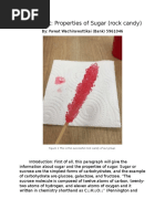 Lab Report Properties of Sugar