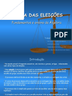 Teoria Das Eleicoes