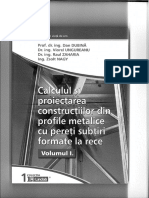 Calculul Profilelor Cu Pereti Subtiri Vol 1