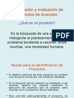 Presentación Formulacion EvaluacionDeProyectos Guia 1