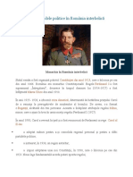 Documents - Tips - Monarhia Si Partidele Politice in Romania