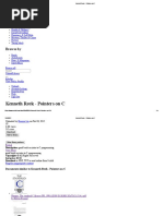Download Kenneth Reek - Pointers on C by lukerlio SN341672344 doc pdf