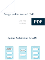 Design Architecture and UML: Use Case Activity