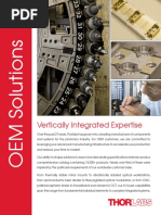 Thorlabs OEM Brochure