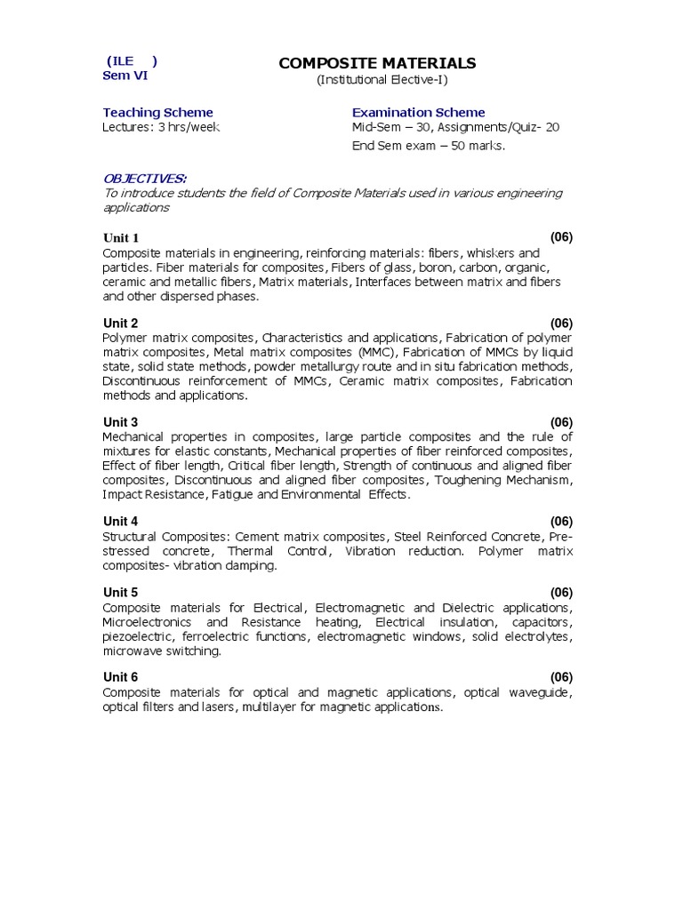 Composite Materials in Engineering | PDF | Composite Material | Solid