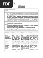 Planificacion Clase A Clase Marzo