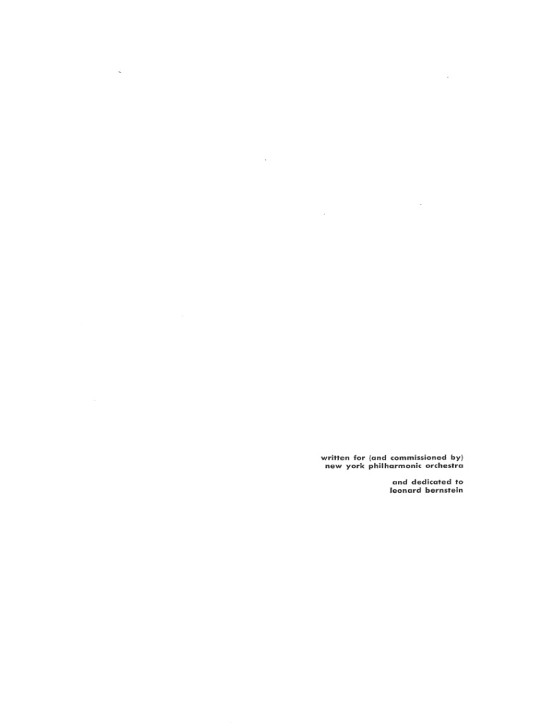 Luciano Berio - Sinfonia | PDF