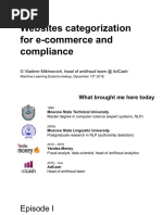 Web Categorization - ML Meetup Tallinn 2016-12-13 - FINAL