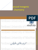 Advanced Inorganic Chemistry ChemGroup - Ir