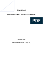 Makalah Kesehatan Jiwa