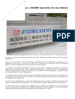Foxconn Reemplaza a Operarios Por Robots