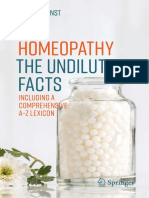 Edzard Ernst (Auth.) - Homeopathy - The Undiluted Facts - Including A Comprehensive A-Z Lexicon-Springer International Publishing (2016)