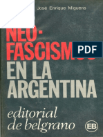 Miguens, José E. - Los Nefoascismos en la Argentina