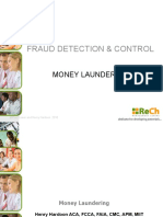 Fraud Detection & Control: Money Laundering