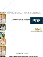 Fraud Detection & Control: Computer Based Frauds