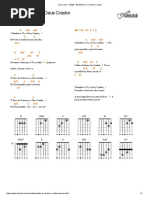 Cifra Club - CNBB - Bendito És Tu, Ó Deus Criador - Ofertório