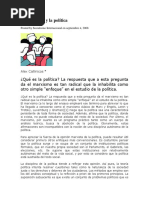 El Marxismo y La Ciencia Politica