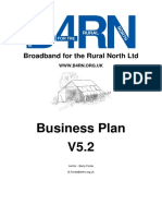 Broadband Biz Plan for community collective broadband financing  installation and management