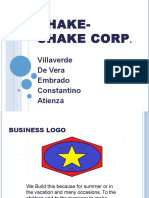Shake-Shake Corp: Villaverde de Vera Embrado Constantino Atienza