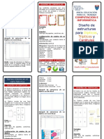 Triptico - Diseño de Triptico en Word, Corel y Publisher