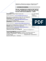 Laboratorio Determinacion Del Contenido de Clorofilas