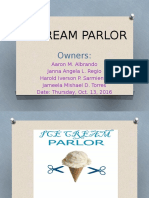 Ice Cream Parlor: Owners