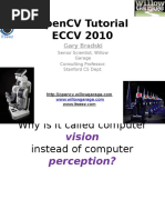 Opencv Tutorial Eccv 2010: Gary Bradski