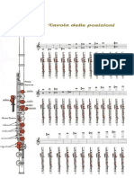 Tavola Delle Posizioni Del Flauto Traverso PDF