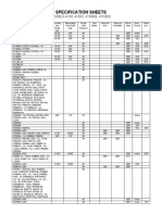 Specification Sheets: MODELS 4150, 4150C, 4150EG, 4152EG