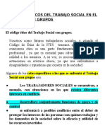 Principios Eticos Del Trabajo Social en El Trabajo Con Grupos