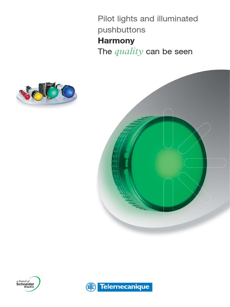 Pilot Lights and Illuminated Pushbuttons Panorama en PDF | PDF | Light ...