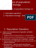 Nature of Population Ecology