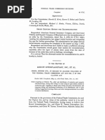 1 in Re Koscot Interplanetary Inc. 86 F.T.C. 1106 1181 1975 Aff'd Mem. Sub Nom. Turner v. F.T.C. 580 F.2d 701 D.C. Cir. 1978