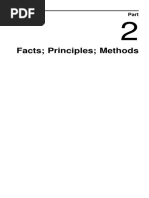 Facts Principles Methods