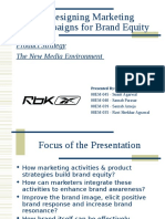 Designing Marketing Campaigns For Brand Equity: Product Strategy The New Media Environment