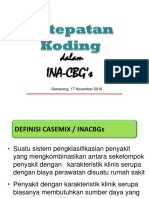 Ketepatan KODING Dalam INA CBG PDF