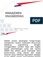 Manajemen Engineering