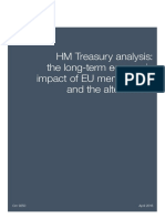 Treasury Analysis Economic Impact of Eu Membership Web