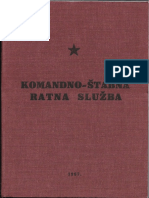 Komandno-Stabna Ratna Sluzba 1967